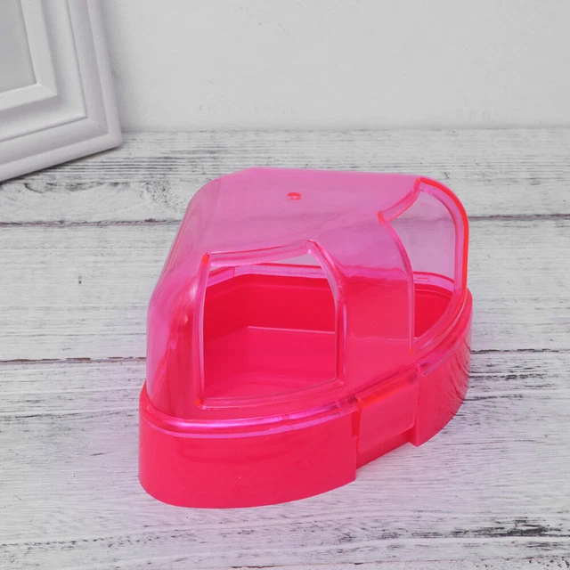 Sartén de basura para casa de baños de hámster arena conejo sartén