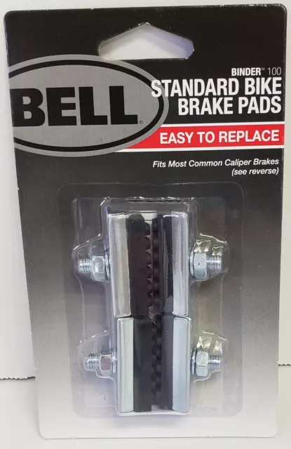 BELL Binder 100 Standard Bike Brake Pads Fits Most Caliper Brakes - Easy To Repl