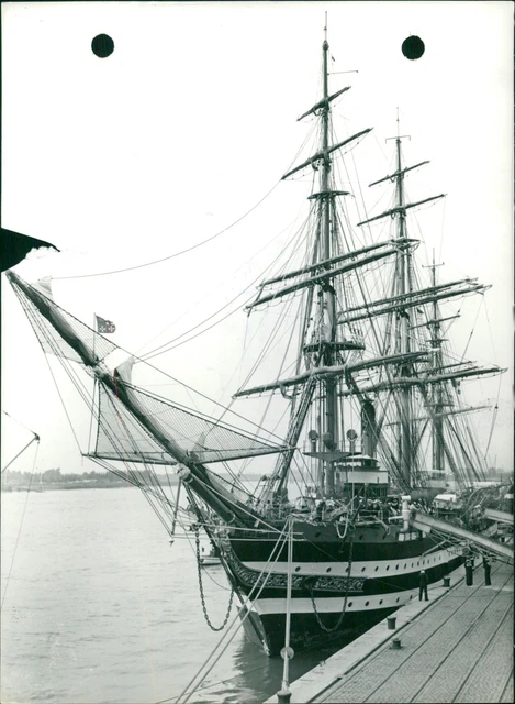 The Italian training ship "Amerigo Vespucci" - Vintage Photograph 3441451