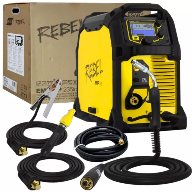 ESAB Rebel™ EMP 235ic Poste à souder soudage MIG MAG 230A sMIG