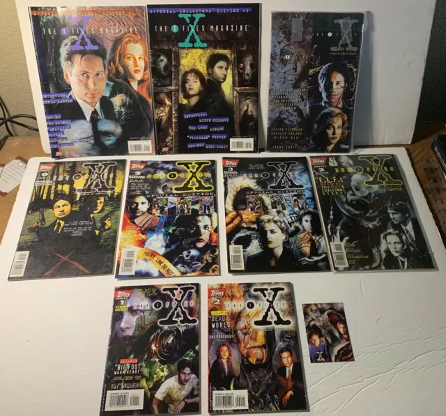 The X-Files Topps Comics Lot of Misc. Comics and Special Printings