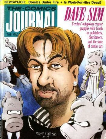 Comics Journal, The #130 VG; Fantagraphics | low grade - Dave Sim Cerebus - we c