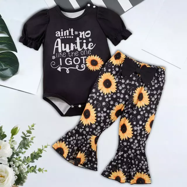 Set di t-shirt e leggings Set di vestiti estivi per neonata Set di vestiti