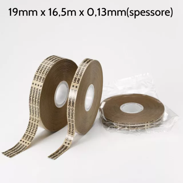 Bandes de transfert double face de 0,13 mm x 33 m d'épaisseur élevée (système AT