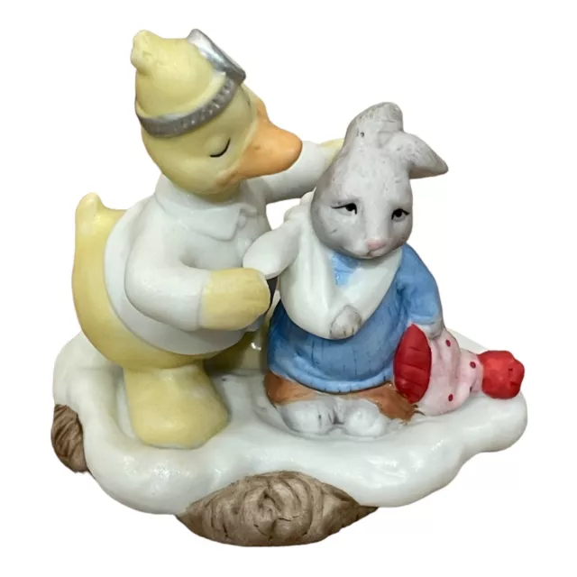 Fitz and Floyd Holiday Hamlet Dr Quack & Patient Enchanted Forest Collection