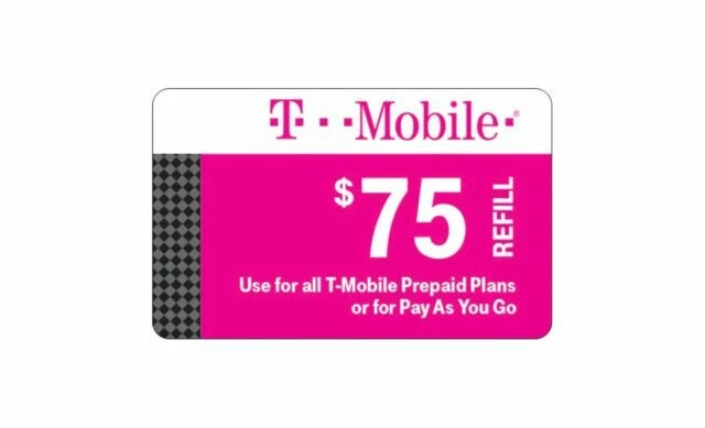 T-Mobile $80 Prepaid Refill eCard T-Mobile $80 Prepaid Refill eCard