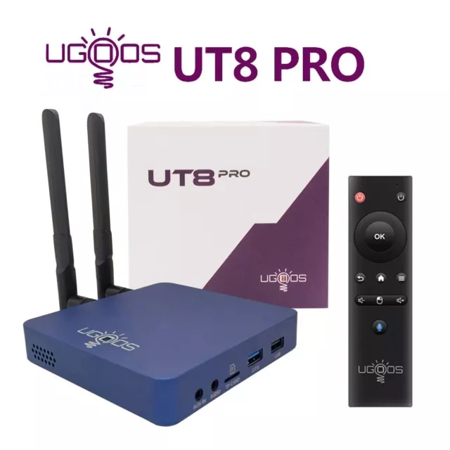 Ugoos UT8 Pro TV BOX Android 11 Smart TV Box RK3568 DDR4 8GB 64GB Wifi 1000M