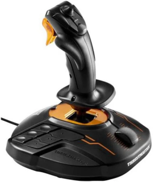 JOYSTICK PER PC Thrustmaster per Simulatori di Volo Mancini Destri ...