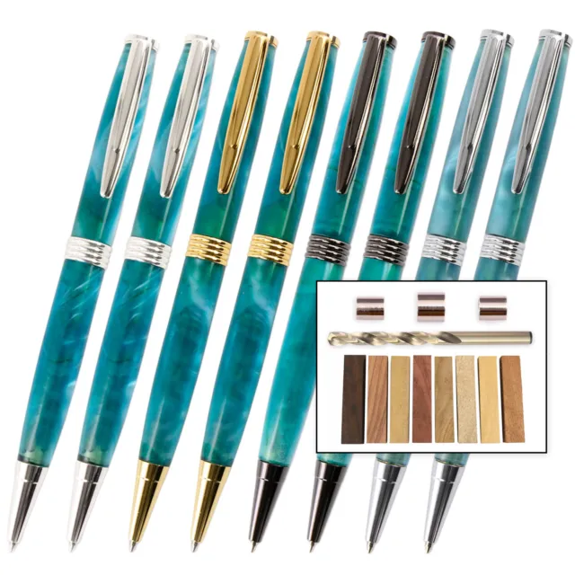 Streamline Pen Kit Starter Pack, Legacy Woodturning
