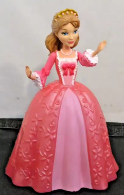 Queen Miranda Sofia die Erste Mom 5 " Figur Pink Kleid Puppe Kopf Dreht Arme