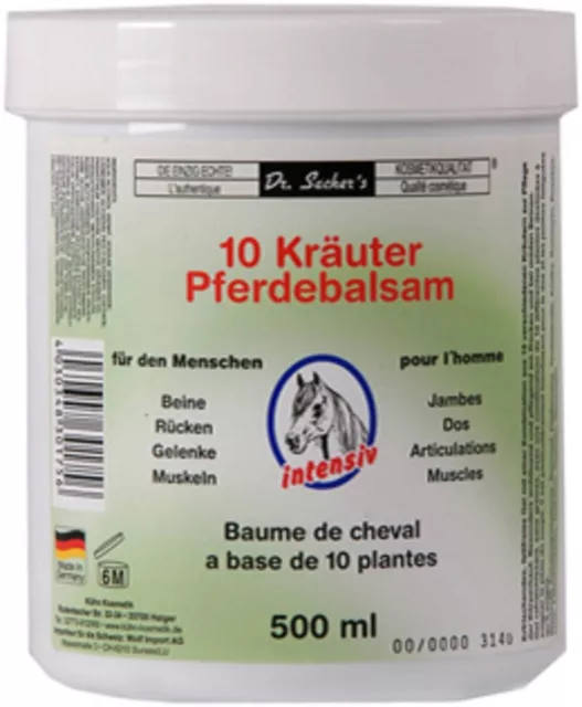 Dr. Sacher's Balsamo del cavallo 10 erbe 500 ml