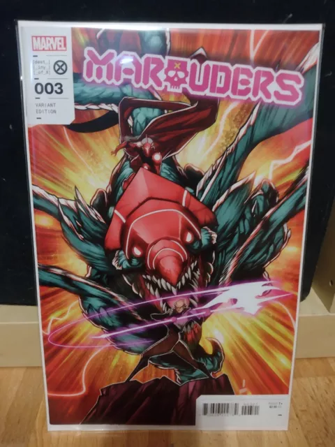 Marauders #3 Vf 2022 1St Printing Baldeon Variant Cover Marvel Comics