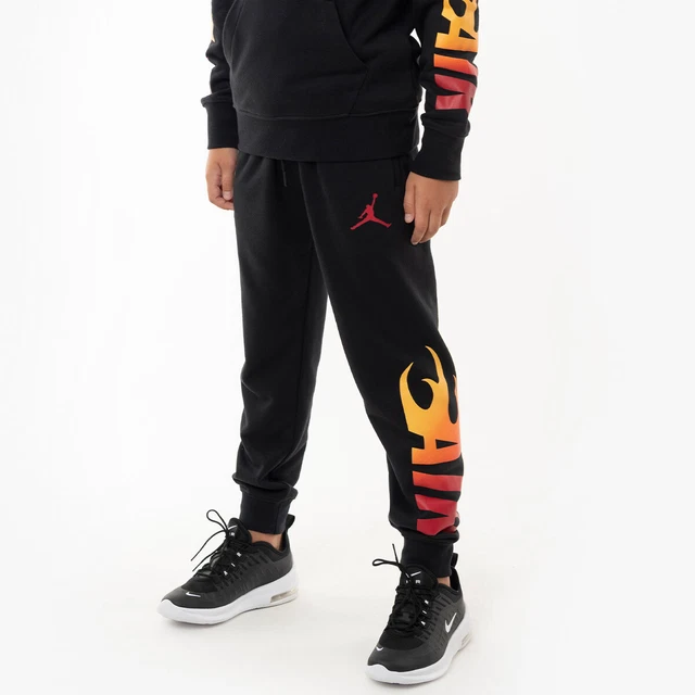 Pantaloni Nuovi Bambini Michael Jordan Air Max Bottoms Jumpman Edizione Limitata Neri