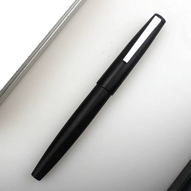 JINHAO 80 Series Fiber Black Fountain Pen Extra Fine 0.5mm EF Nib Writing