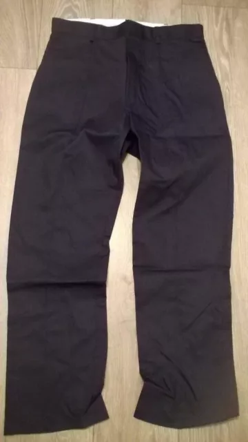 Pantalon femme bleu marine vêtements de travail, infirmière NHS etc taille 4 6 vêtements de travail hôpital