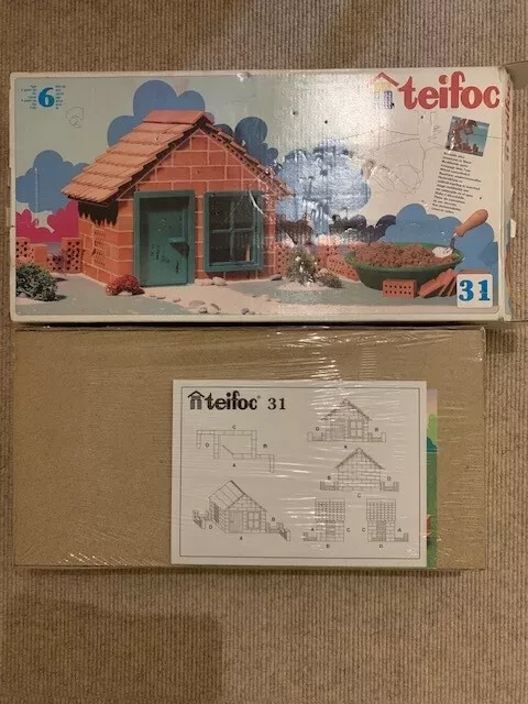 teifoc steinbaukasten N° 31 / Haus / 264 Teile / neu