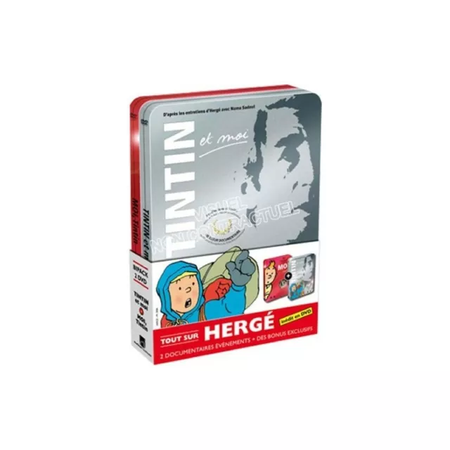 Pack DVD Tintin et moi + Moi, Tintin [édition Limitée] - 2 DVD - NEUF