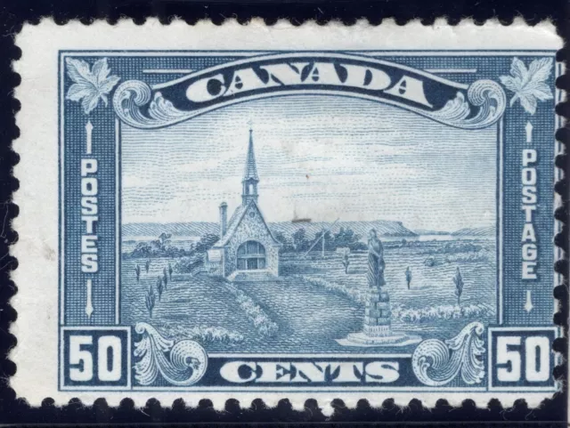 Canada Stamp Scott #176, 50c, Museum Grand Pre and Monument, MLH, SCV$175