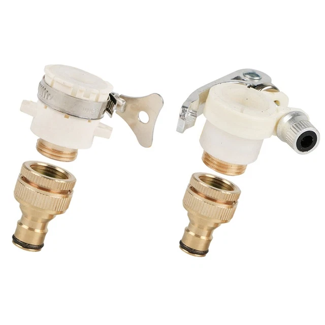 ADAPTATEUR DE ROBINET Connecteur De Tuyau De Jardin En Laiton/acier