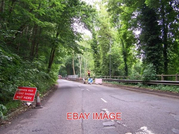 Photo  Road And River Bank Repairs At Oughtibridge In June 2007 There Were Two '
