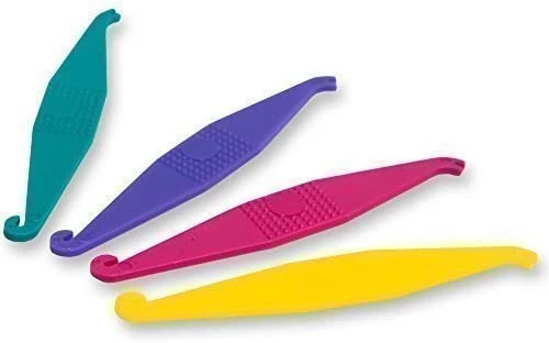 Colocadores elásticos de ortodoncia x 10 ~ Brackets Bandas elásticas Retrievers/Retrievers