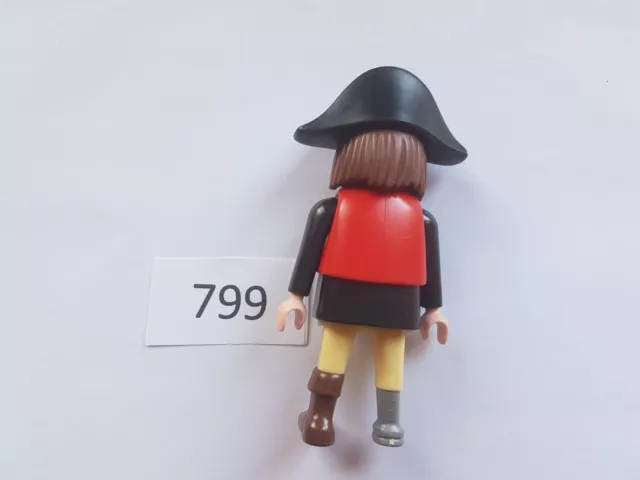 Playmobil Figur Pirat Kapitän Piraten Hut Seeräuber Matrose Piratenschiff 799 2