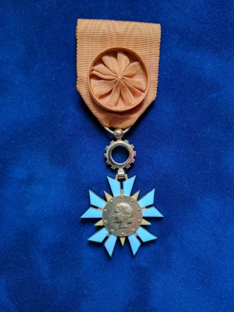 Medaille Officier Ordre Économie Nationale En Bronze