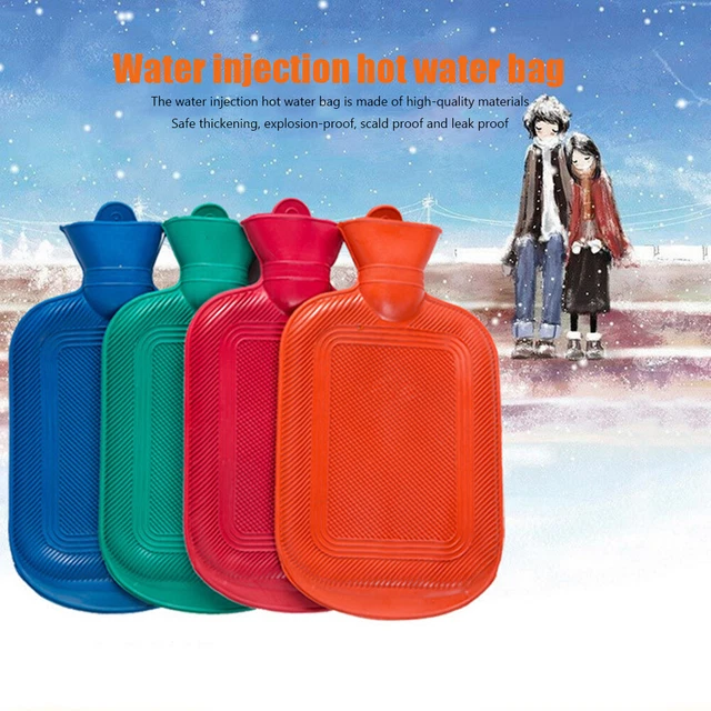 Bolsas de agua caliente a prueba de frío calentador de manos portátil para mujer (1750 ml)