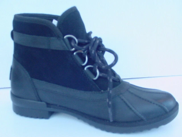 ugg heather boot black