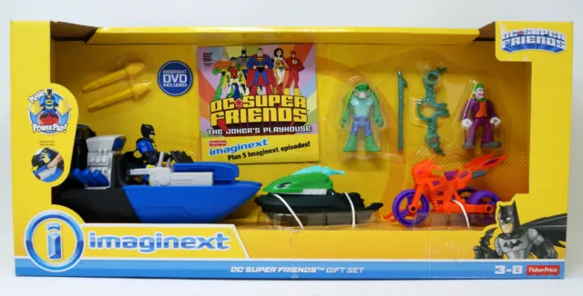 Fisher-Price - Imaginext - DC Super Friend Gift Set - 3 Figuren & 3 Fahrzeuge