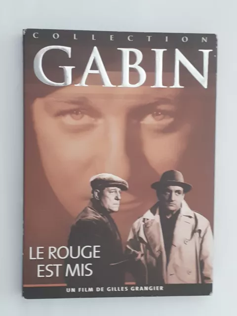 dvd le rouge est mis / jean gabin,lino ventura,jean pierre mocky,annie girardot