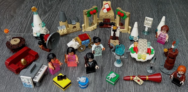 Lego Harry Potter 2020 Advent Calendar + Jakks Pacific Die Cast Mini Wand Newt