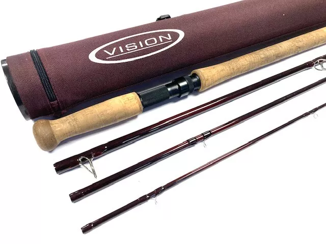 Orvis Clearwater 9' line #7 4 piece trout fly rod fine condition with case