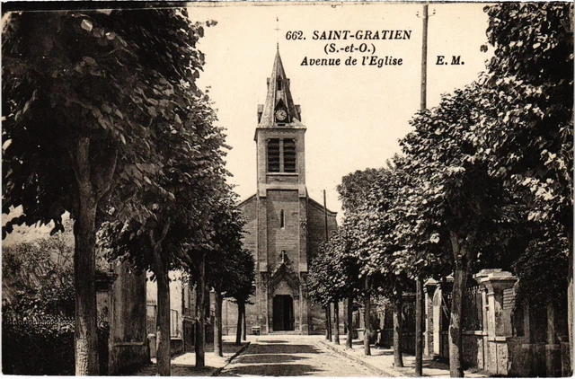 Carte Postale Ancienne - Saint-Gratien (95) - L'Église - France - Voyagée