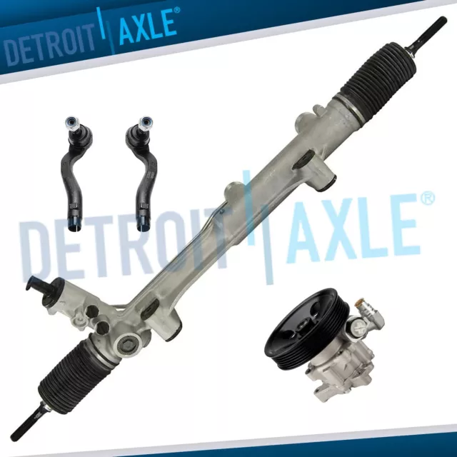 Power Steering Pump Rack and Pinion Tie Rods for Mercedes-Benz ML320 ML350 ML500