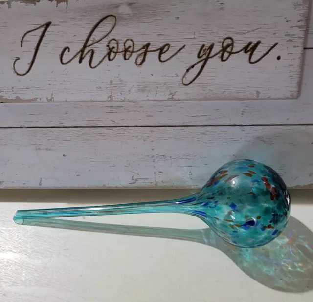 Aqua Globes Hand Blown Glass Watering Bulb