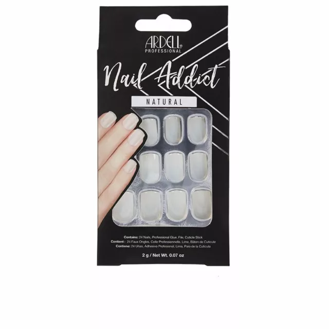 Maquillaje Ardell unisex NAIL ADDICT natural squared 1 u