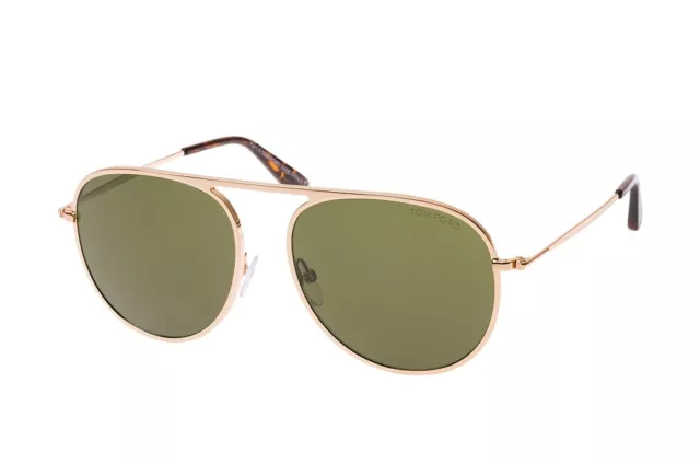 Tom Ford Jason-02 FT 0621 28L Shiny Gold Pilot Sunglasses Lunettes sonnenbrille