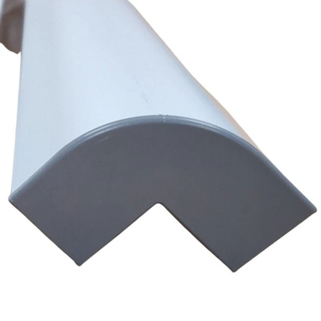 Black corner profile for campervan furniture