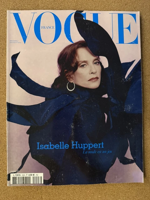 女性情報誌 Vogue France December 2021/January 2022 VOGUE FRANCE MAGAZINE December 2021 / January 2022 Isabelle