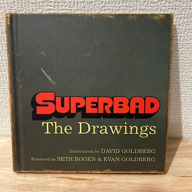SUPERBAD ART BOOK The Drawings Seth Rogen Evan Goldberg Movie Film From ...