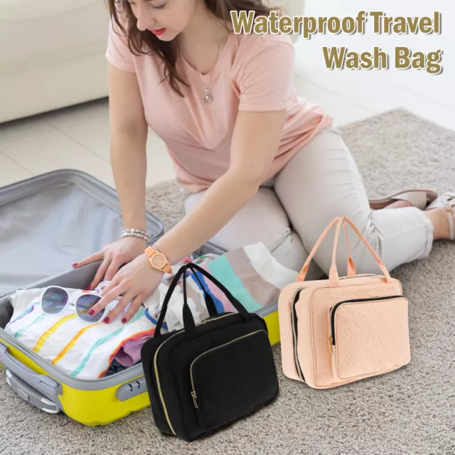 Toiletry Bags Travel Toiletry Organizer with Hook Travel Cosmetic Bag '¤