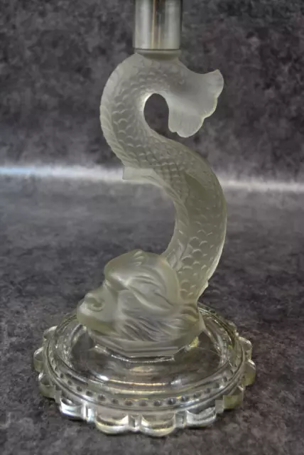 JOLI COMPOTIER PRESENTOIR EN VERRE PRESSÉ MOULÉ ø21cm Coupe À Fruits