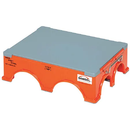 Sandel 1170-T Step Stand Kit,Orange,Plastic,Pk4