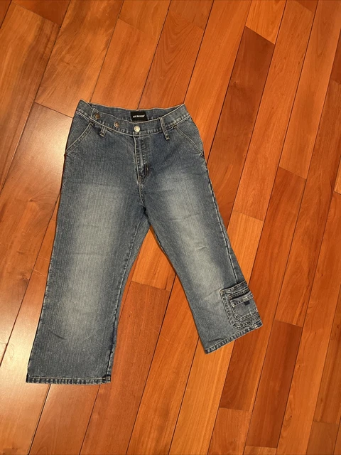 JOE BOXER  Girl’s Junior blue capri jeans (Sz14)