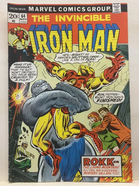 Invincible Iron Man 64 (1973) Marvel Comics