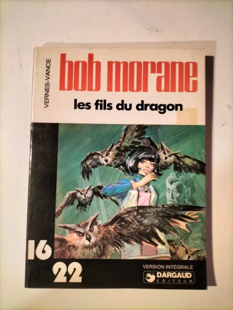 Eo 1978 Collection 16 / 22 Bob Morane Les Fils Du Dragon Vernes Forton (U81)