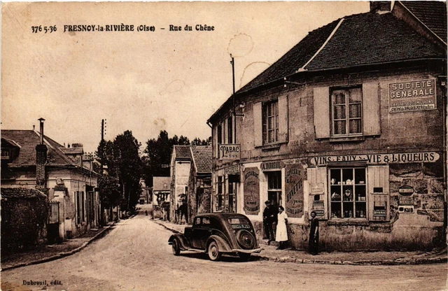 CPA FRESNOY-la-Riviere - Rue du Chene (259805)