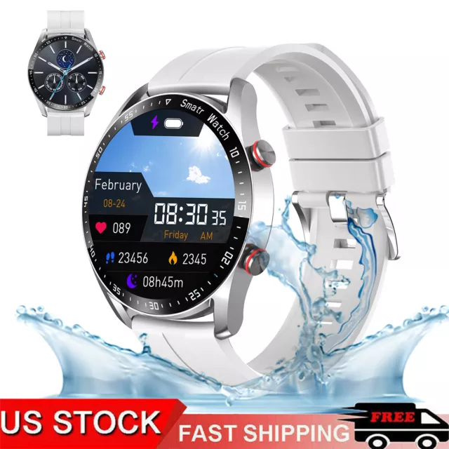 2024 Smart Watch For Men/Women Waterproof Smartwatch Bluetooth iPhone Samsung