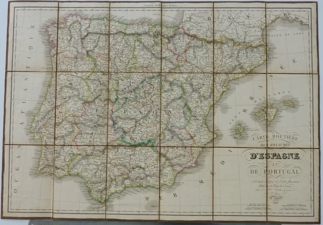 MODERNA STORIA DEI REGNI DI SPAGNA E DI PORTOGALLO.: 2 TOMI par